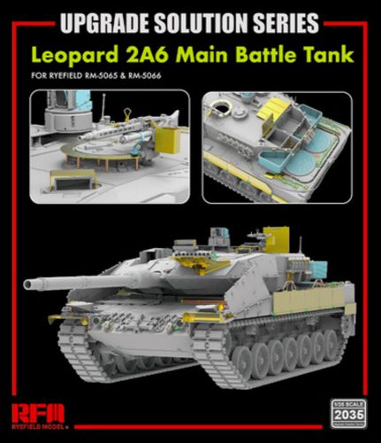 Rye Field Model Upgrade set for 5065 & 5066 Leopard 2A6 1:35 (2035)