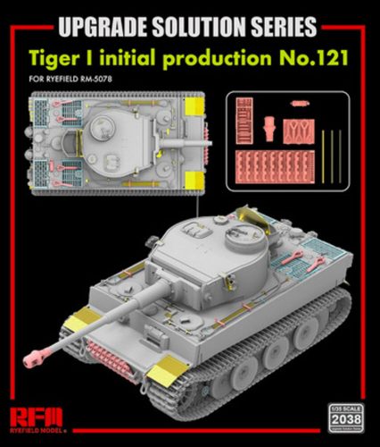 Rye Field Model Upgrade set for 5078 Tiger I initial production No.121 1:35 (2038)