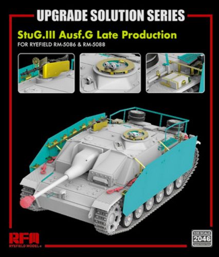 Rye Field Model Upgrade set for 5086 5088 StuG.III Ausf.G Late Production 1:35 (2046)