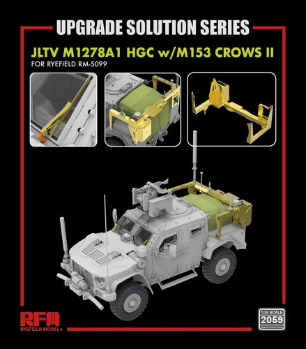 Rye Field Model Upgrade Solution Series JLTV M1278A1 HGC w/M153 CROWS II 1:35 (2059)