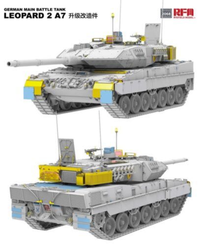 Rye Field Model Upgrade Set for 5108 German Main Battle Tank Leopard 2 A7 1:35 (2068)