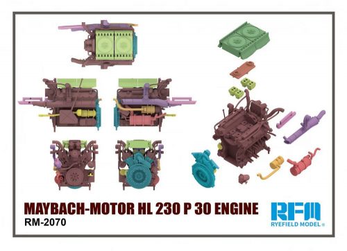 Rye Field Model Maybach-Motor HL 230 P 30 Engine 1:35 (2070)