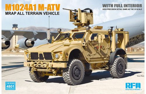 Rye Field Model M1240A1 M-ATV MRAP All Terrain Vehicle 1:48 (4801)