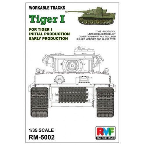 Rye Field Model Tiger I Workable Tracks for Tiger I 1:35 (RM-5002)