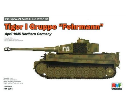 Rye Field Model Tiger I Gruppe Fehrmann April 1945 1:35 (5005)