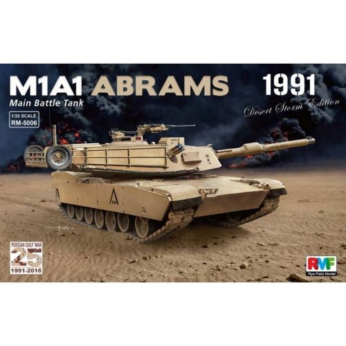 Rye Field Model M1A1 Abrams Gulf War 1991 1:35 (5006)