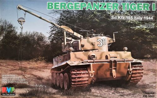 Rye Field Model Bergepanzer Tiger I Sd.Kfz.185 Italy1944 1:35 (5008)