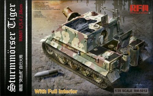 Rye Field Model Sturmtiger With Full Interior (To be 1:35 (5012)