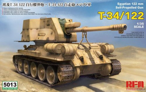 Rye Field Model T-34/122 Egyptian 1:35 (5013)