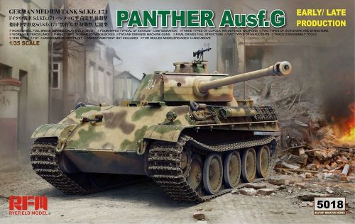 Rye Field Model Panther Ausf.G Early/Late productions 1:35 (5018)