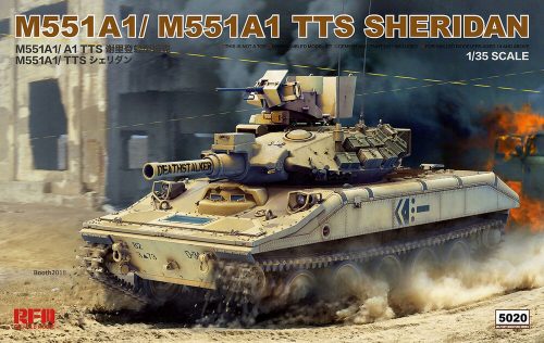 Rye Field Model M551A1/ A1TTS SHERIDAN 1:35 (5020)