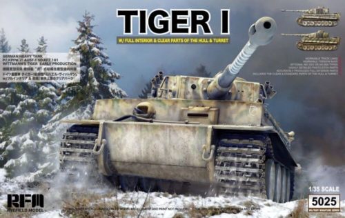 Rye Field Model TIGER EARLY PRODUCTION W/FULL INTERIOR 1:35 (5025)