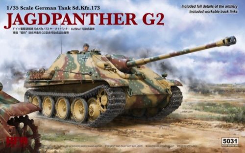 Rye Field Model JAGDPANTHER G2 W/ WORKABLE TRACK LINKS & RM-5005 & RM5008 & RM5015 & RM5028 1:35 (5031)