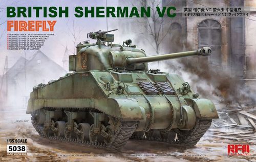 Rye Field Model British Sherman vc firefly w/workable track links 1:35 (5038)