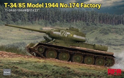 Rye Field Model T-34/85 Model 1944 No.174 Factory 1:35 (5040)