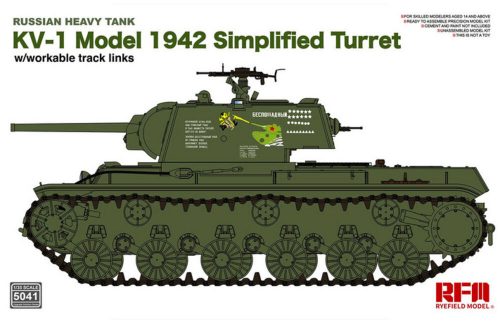 Rye Field Model KV-1 Model 1942 Simplified Turret 1:35 (5041)