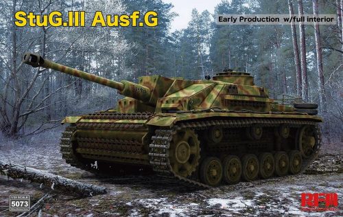 Rye Field Model StuG. III Ausf. G Early Production with full interior & workable track links 1:35 (5073)