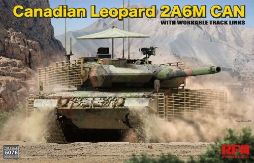 Rye Field Model Canadian LEOPARD 2A6M CAN with workable track links 1:35 (5076)