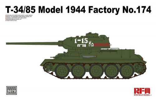 Rye Field Model T-34/85 Model 1944 Factory No.174 1:35 (5079)