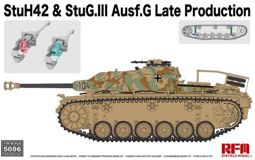 Rye Field Model StuH42 & StuG.III Ausf.G Late Production 1:35 (5086)