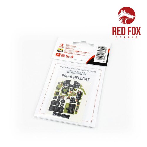 Red Fox Studio Grumman F6F-5 Hellcat (for Airfix kit) 1:24 (RFSQS-24002)