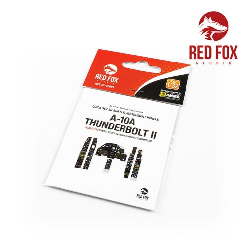 Red Fox Studio A-10A Thunderbolt II (for Trumpeter kit) 1:32 (RFSQS-32001)