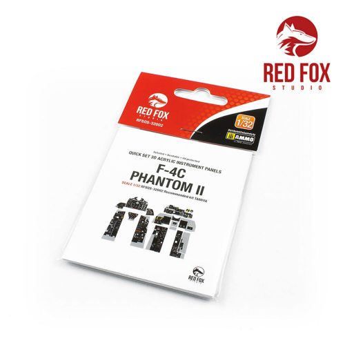 Red Fox Studio F-4C Phantom II (for Tamiya kit) 1:32 (RFSQS-32002)