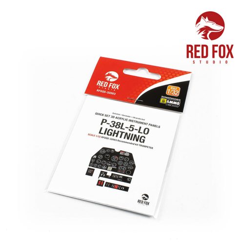 Red Fox Studio P-38L-5-LO Lightning (for Trumpeter kit) 1:32 (RFSQS-32003)