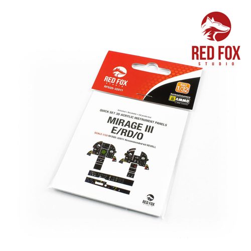 Red Fox Studio Mirage III E/RD/O (for Revell kit) 1:32 (RFSQS-32011)