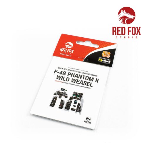 Red Fox Studio F-4G Phantom II Wild Weasel (for Revell kit) 1:32 (RFSQS-32013)