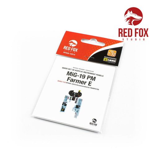 Red Fox Studio MiG-19 PM Farmer E (for Trumpeter kit) 1:32 (RFSQS-32015)