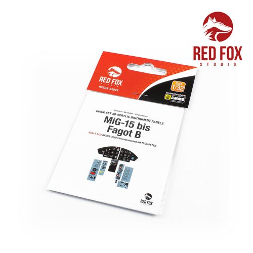 Red Fox Studio MiG-15 bis Fagot B (for Trumpeter kit) 1:32 (RFSQS-32023)