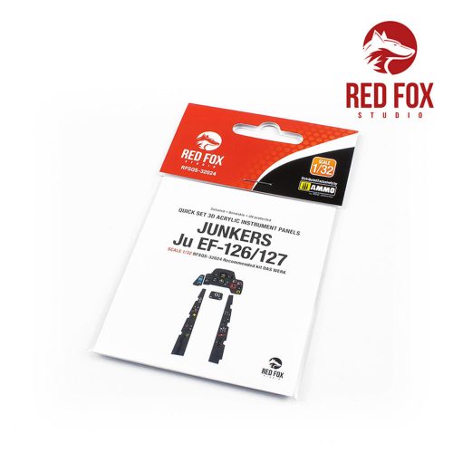 Red Fox Studio Junkers Ju EF-126/127 (for Das Werk kit) 1:32 (RFSQS-32024)