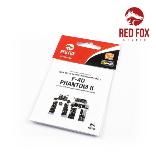 Red Fox Studio F-4D Phantom II (for Tamiya kit) 1:32 (RFSQS-32027)