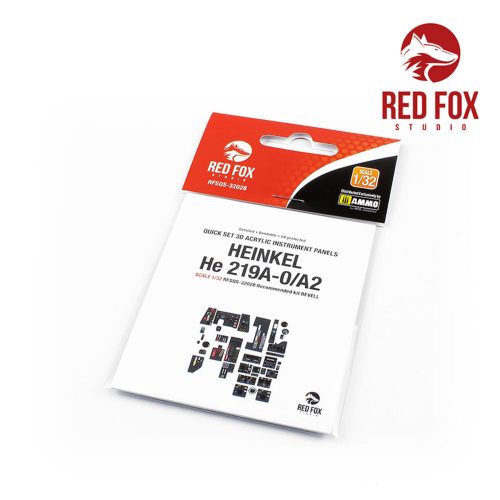 Red Fox Studio Heinkel He 219A-0/A2 (for Revell kit) 1:32 (RFSQS-32028)