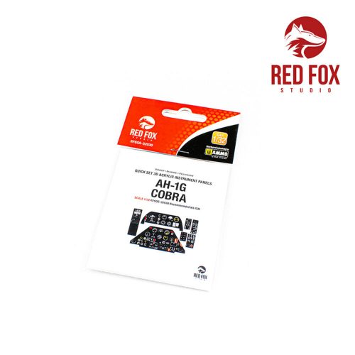 Red Fox Studio AH-1G Cobra (Early) (for ICM Kit) 1:32 (RFSQS-32030)