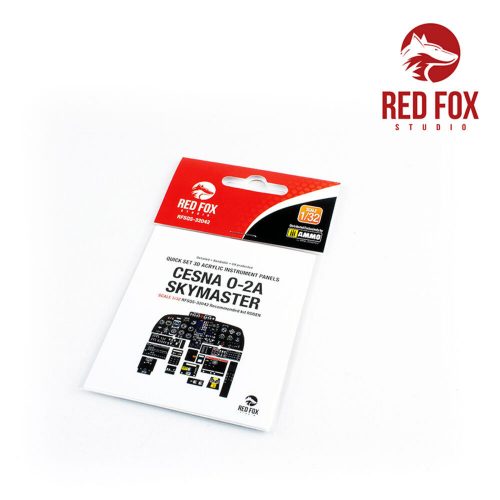 Red Fox Studio Cesna O-2A Skymaster (for Roden Kit) 1:32 (RFSQS-32042)