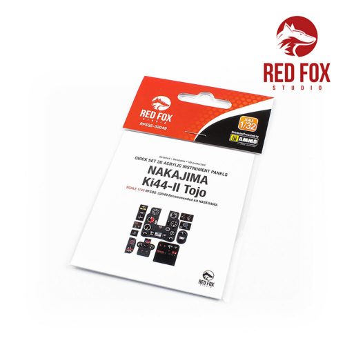 Red Fox Studio Nakajima Ki44-II Tojo (for Hasegawa kit) 1:32 (RFSQS-32049)