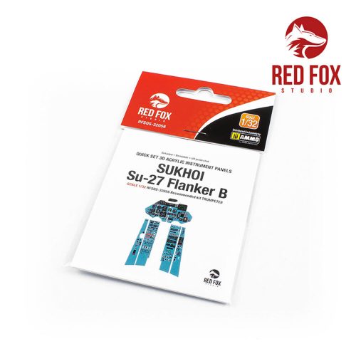 Red Fox Studio Sukhoi Su-27 Flanker B (for Trumpeter kit) 1:32 (RFSQS-32056)