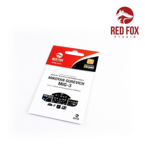 Red Fox Studio Mikoyan Gurevich MiG-3 (for Treumpeter Kit) 1:32 (RFSQS-32075)