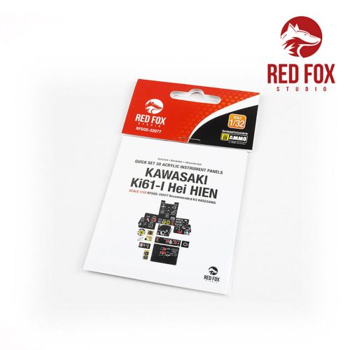 Red Fox Studio Kawasaki Ki61-I Hien (for Hasegawa kit) 1:32 (RFSQS-32077)