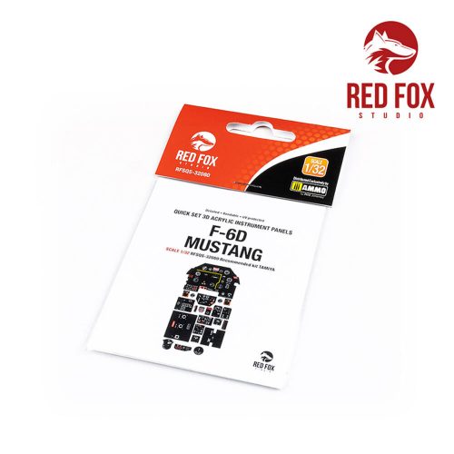 Red Fox Studio F-6D Mustang (for Tamiya kit) 1:32 (RFSQS-32080)