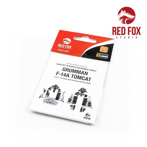 Red Fox Studio Grumman F-14A Tomcat (for Tamiya kit) 1:32 (RFSQS-32081)