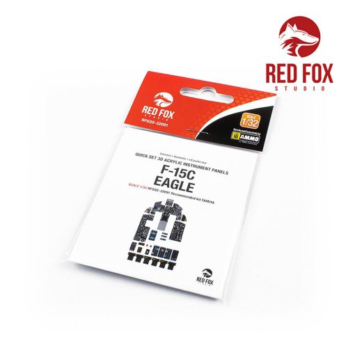 Red Fox Studio F-15C Eagle (for Tamiya kit) 1:32 (RFSQS-32091)