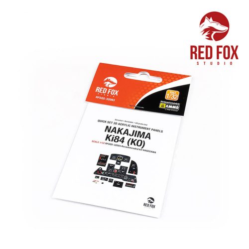 Red Fox Studio Nakajima Ki84 (KO) (for Hasegawa kit) 1:32 (RFSQS-32093)