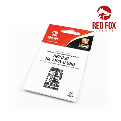 Red Fox Studio Heinkel He 219A-0 UHU (for SWS Zoukei-Mura INC. kit) 1:32 (RFSQS-32100)