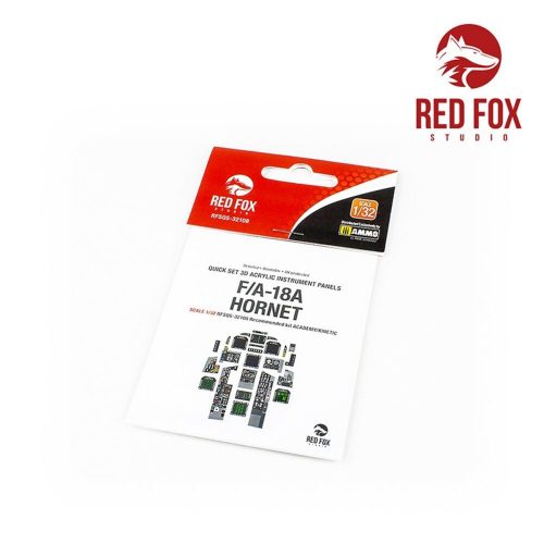 Red Fox Studio F/A-18A Hornet (for Academy/Kinetic kit) 1:32 (RFSQS-32108)