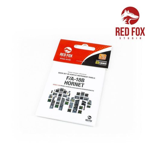 Red Fox Studio F/A-18B Hornet (for Academy/Kinetic kit) 1:32 (RFSQS-32109)