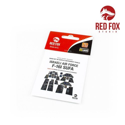 Red Fox Studio F-16I Sufa (for Academy kit) 1:32 (RFSQS-32112)