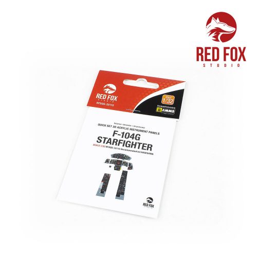 Red Fox Studio F-104G Starfighter (for Hasegawa kit) 1:32 (RFSQS-32115)